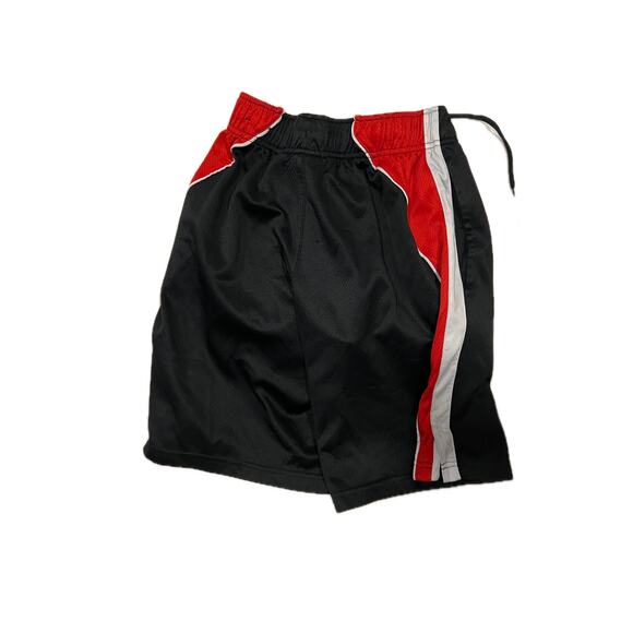 Spalding Black Red Athletic Shorts Mens S - Picture 2 of 3